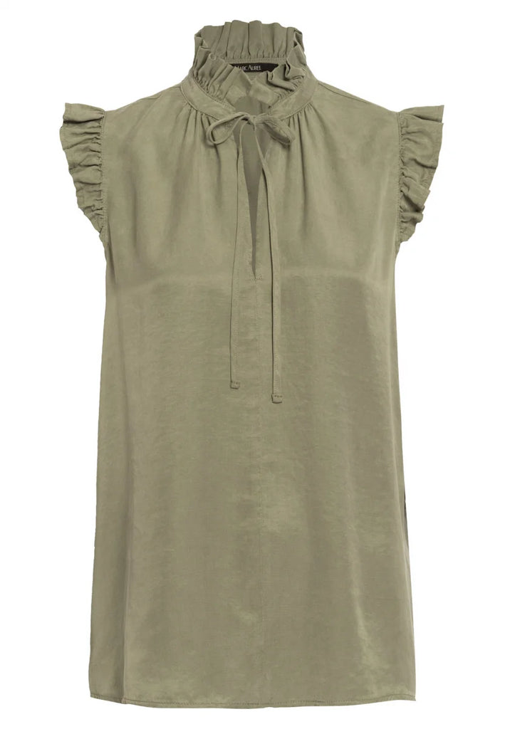 Marc Aurel Khaki Blouse