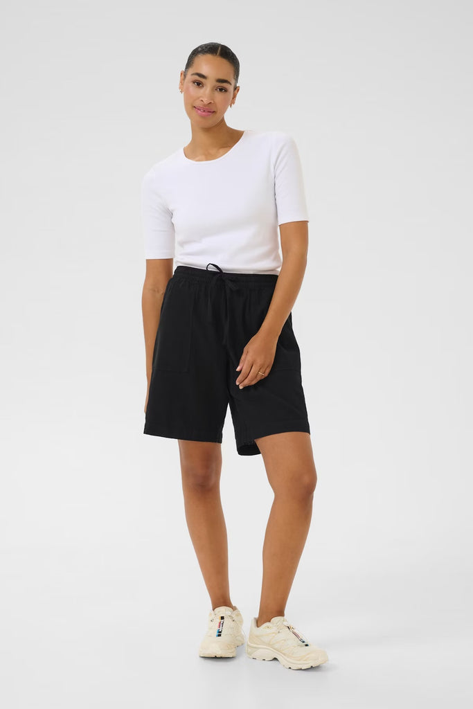 Kaffe Naya Liah Shorts Black