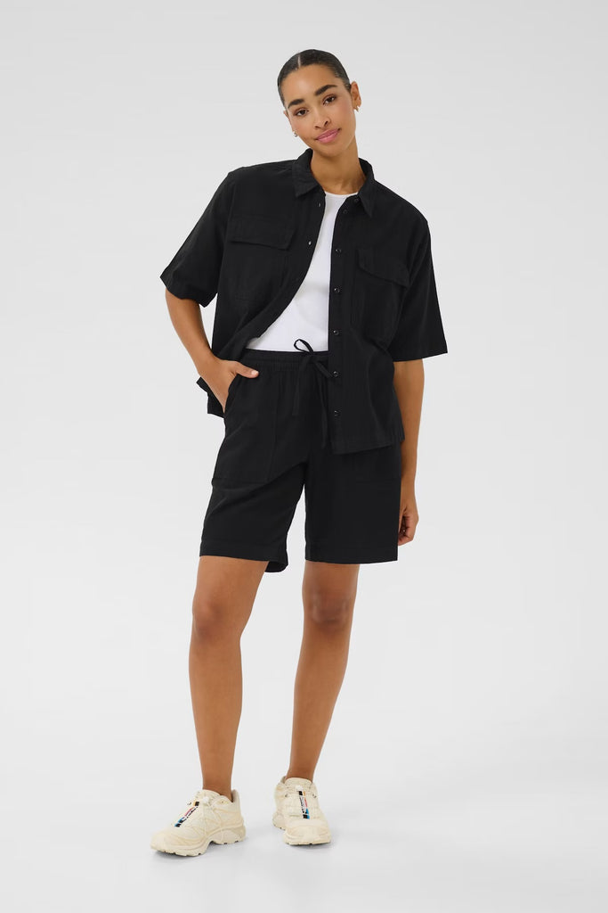 Kaffe Naya Liah Shorts Black