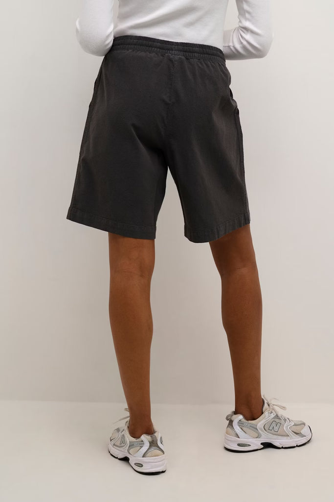 Kaffe Naya Liah Shorts Black Oyster