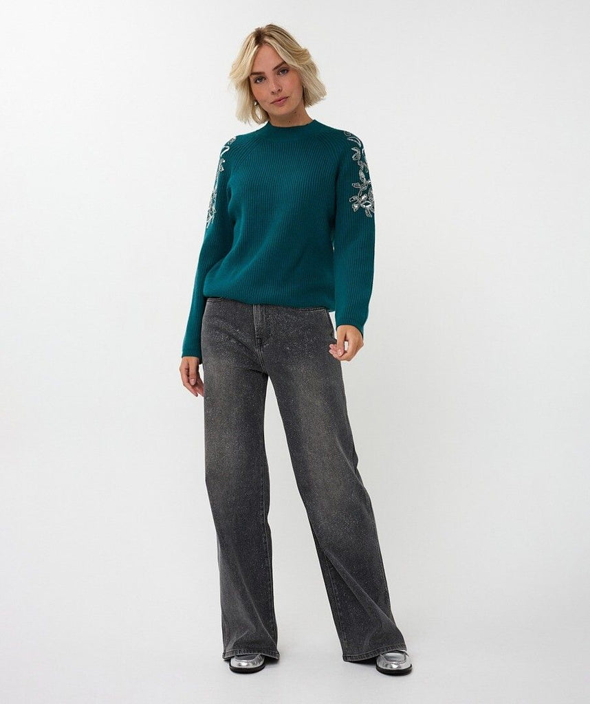 Esqualo Turquoise Pullover