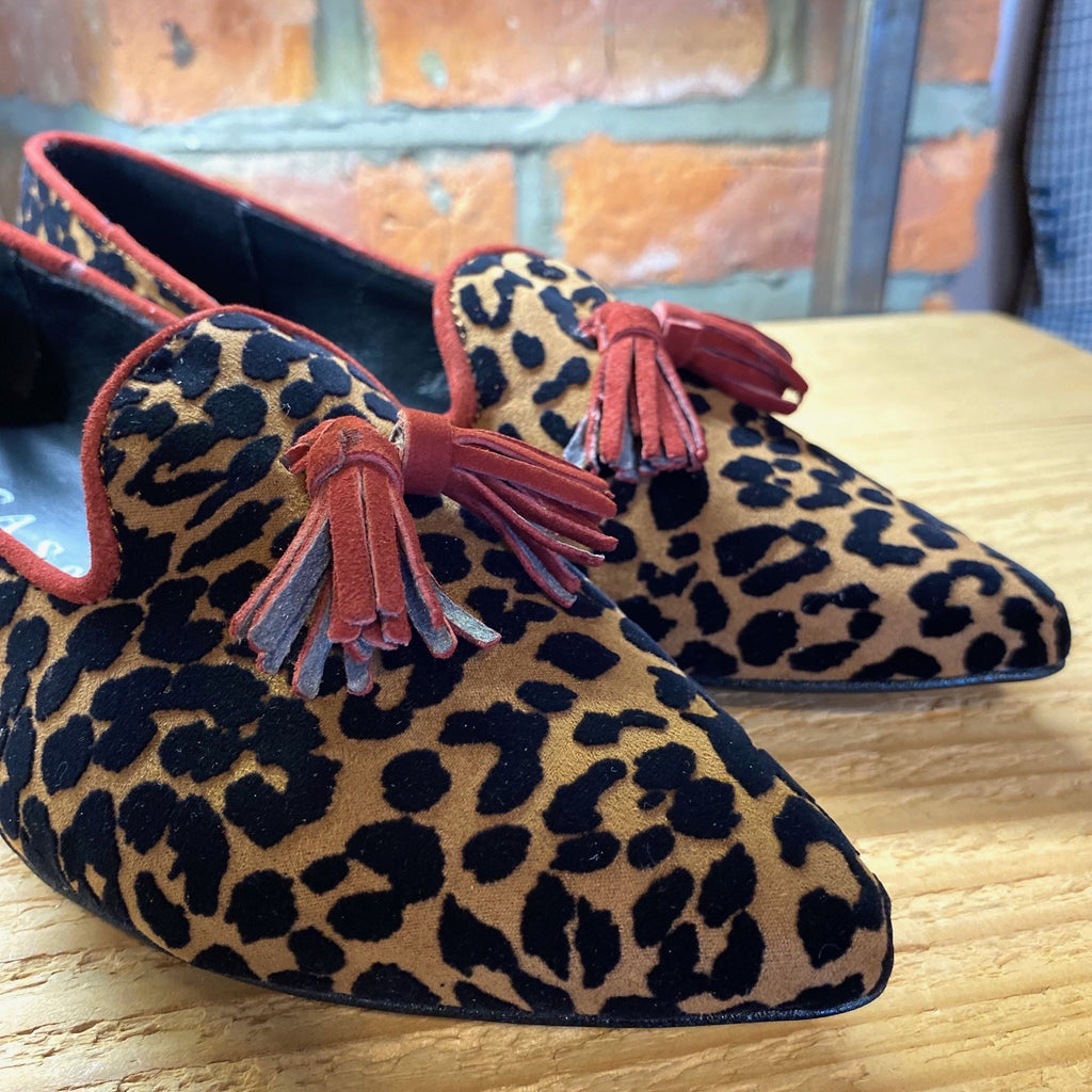 D-Chicas E12 Leopard Print Loafers