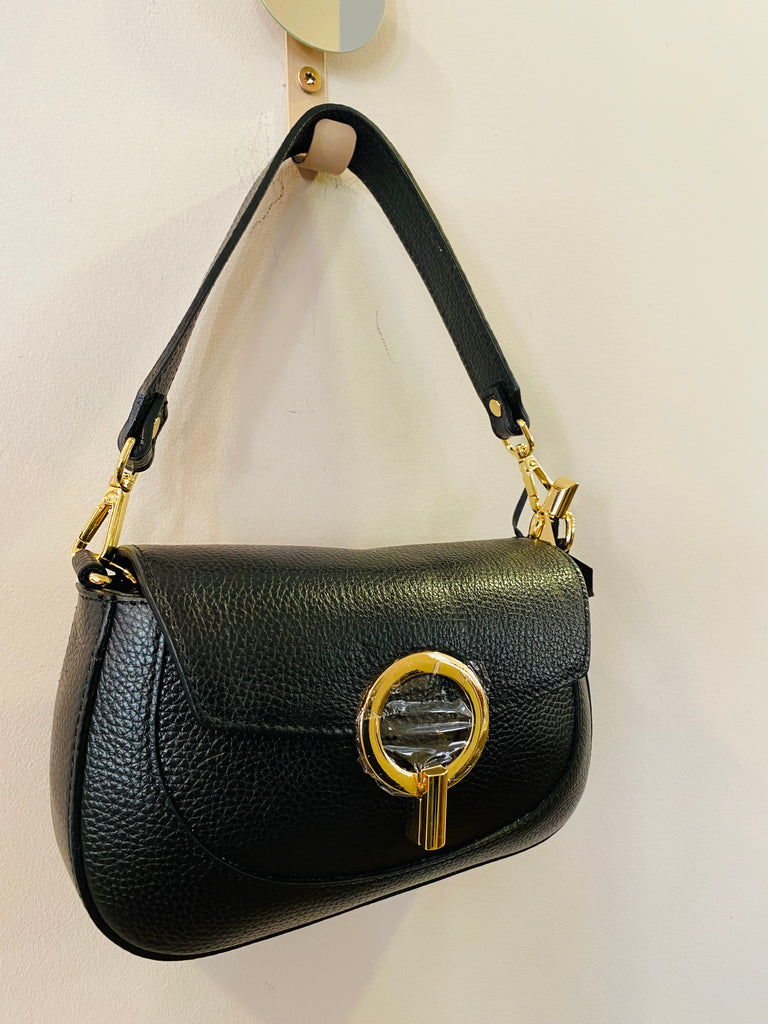 Black Leather Bag