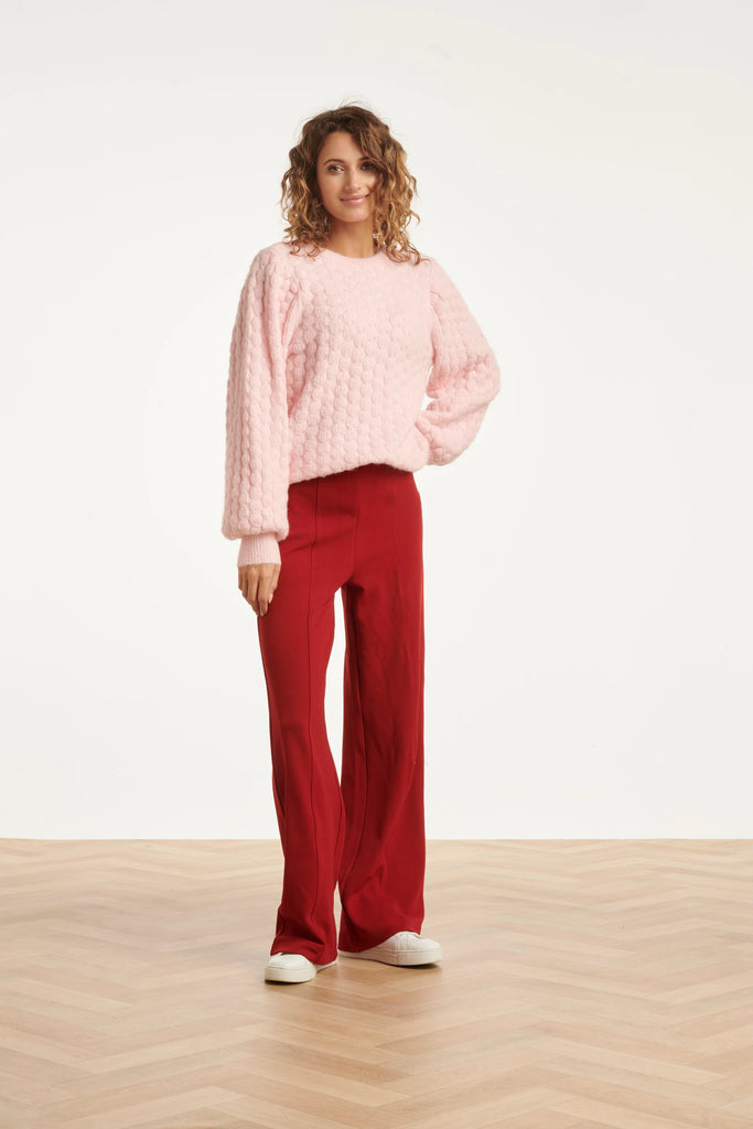 Smashed Lemon Bordeaux long Pants