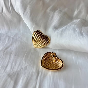 DI Gold Waves Earrings