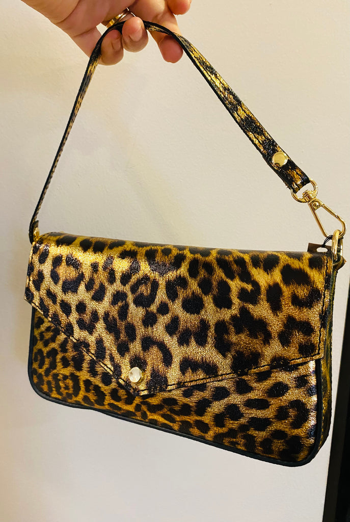 Leopard Leather Bag