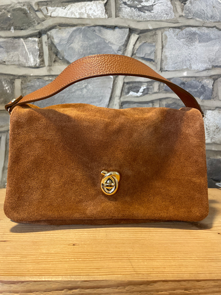 Blake Brown Suede Bag