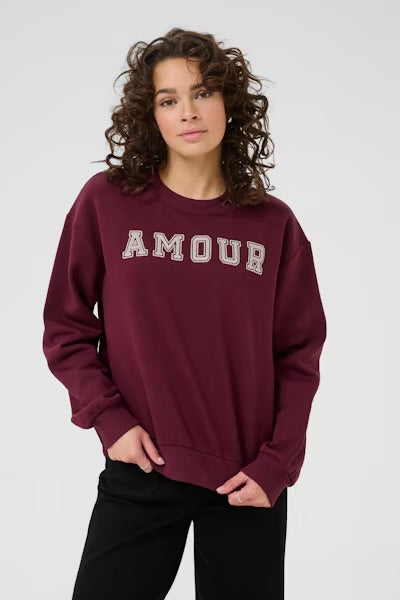 KA Eleanor’s Sweatshirt Burgandy