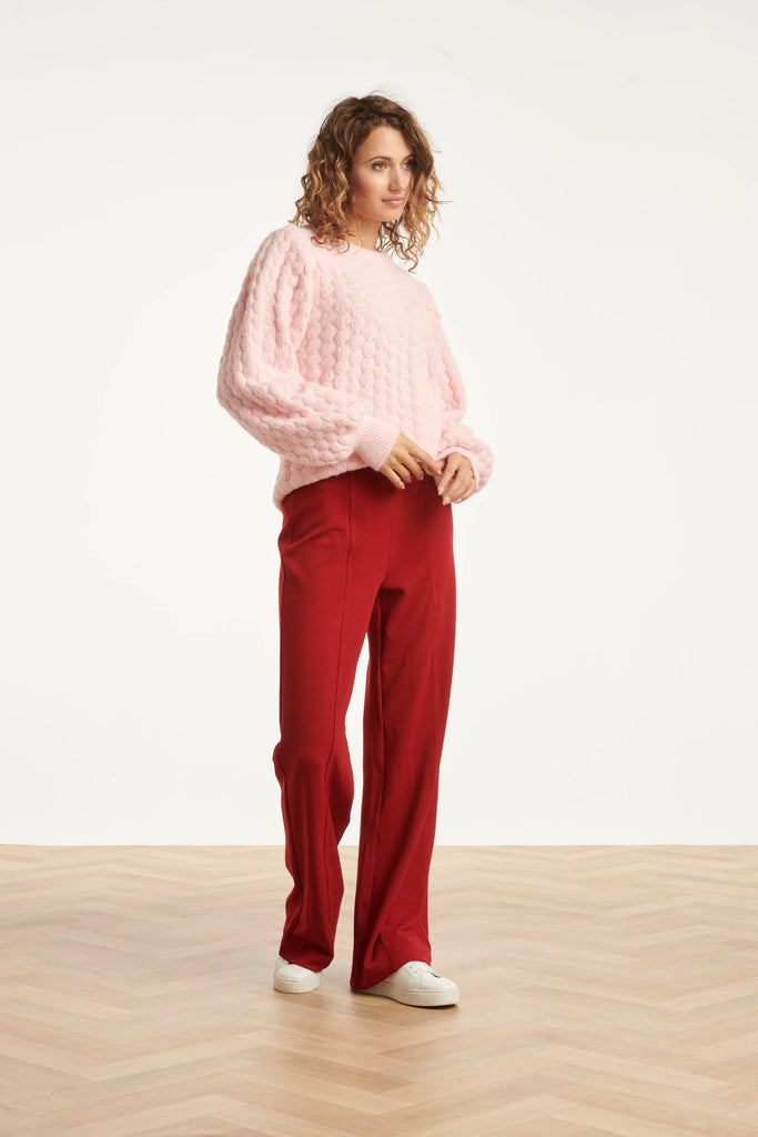 Smashed Lemon Bordeaux long Pants