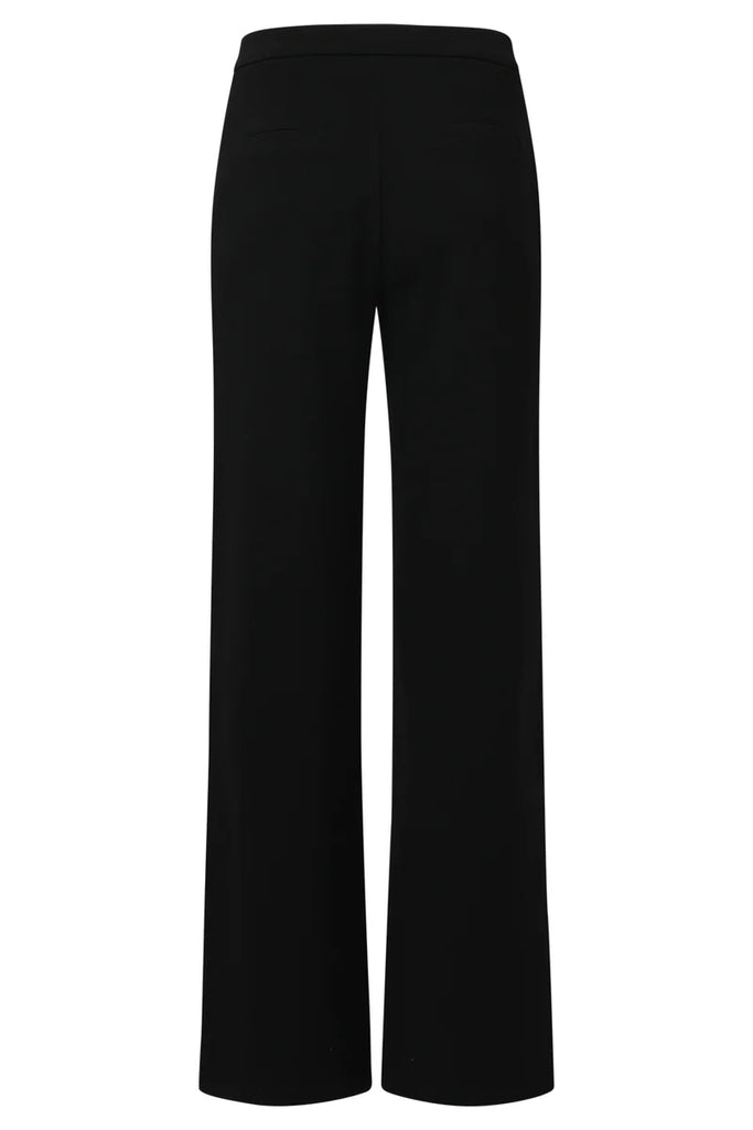 Smashed Lemon Black Trousers