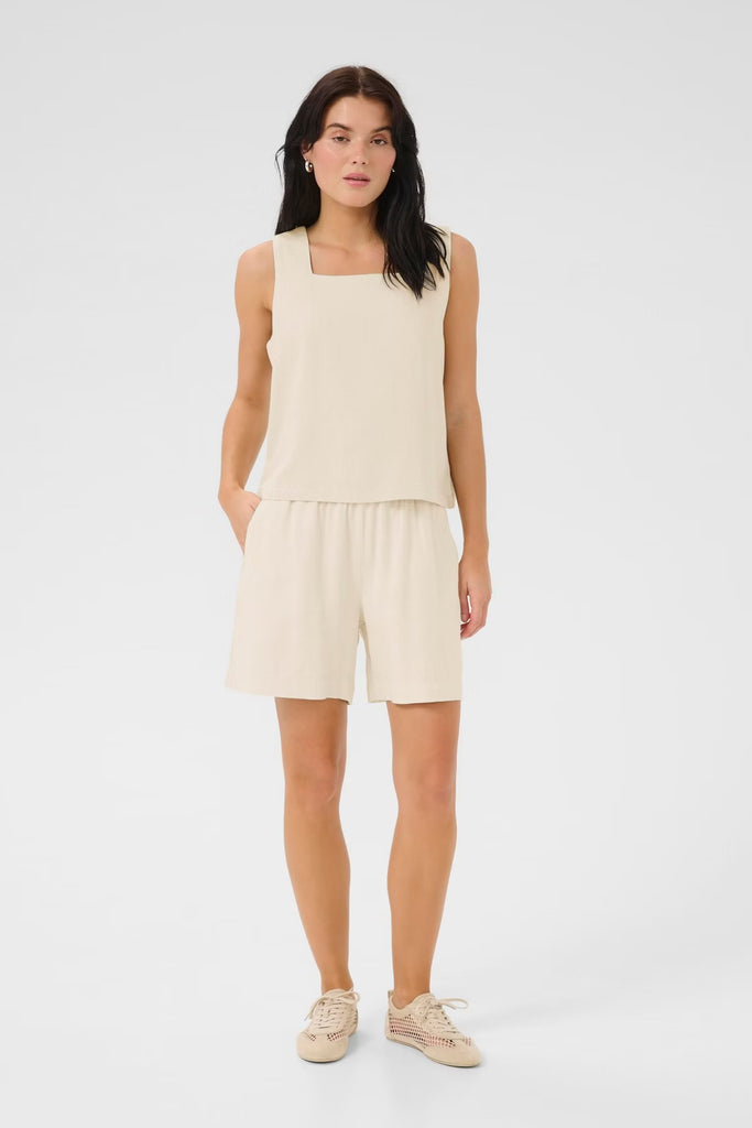 My Essential Wardrobe Dias Almond Milk Top
