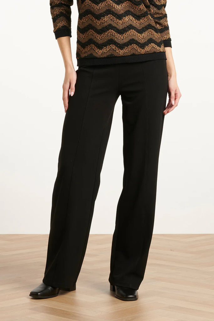 Smashed Lemon Black Trousers