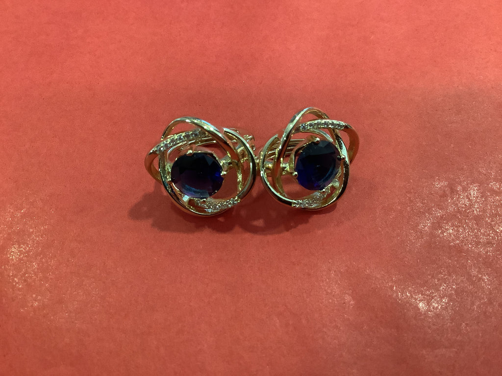 Dustelle Royal Blue Earrings