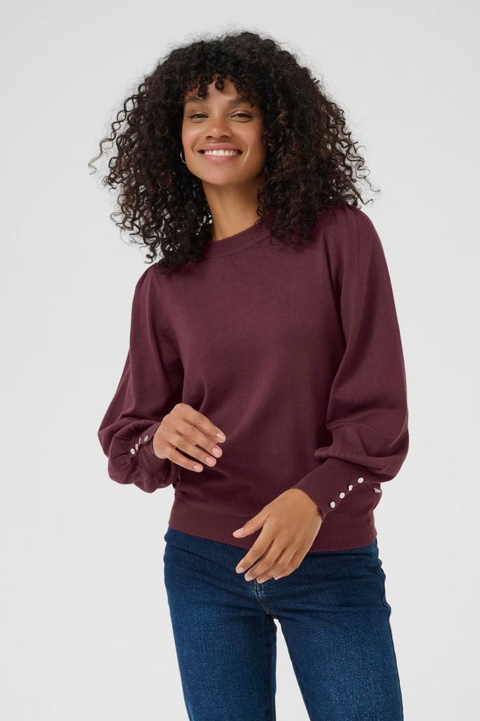 Kaffe Lizza Long Sleeve Pullover