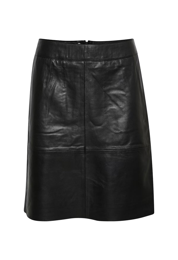 Culture Berta Leather Skirt