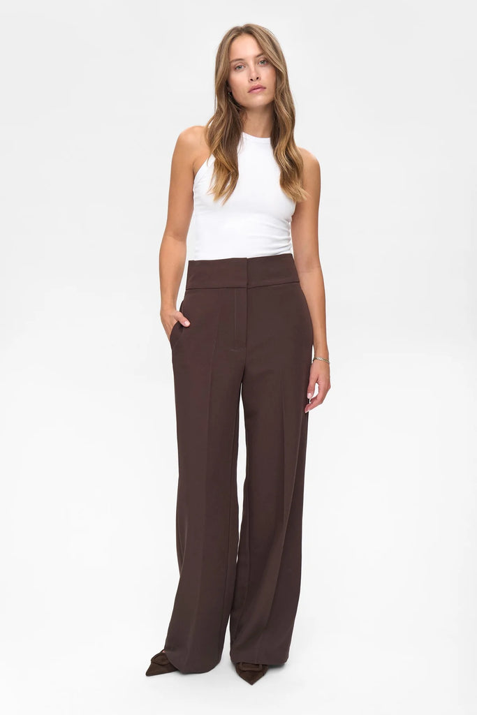 NÜMPH Bussy Pants Black Coffee