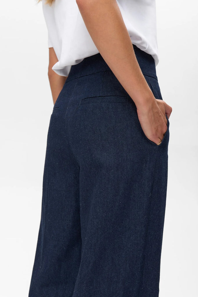 NÜMPH Bussy Denim Long  Pants