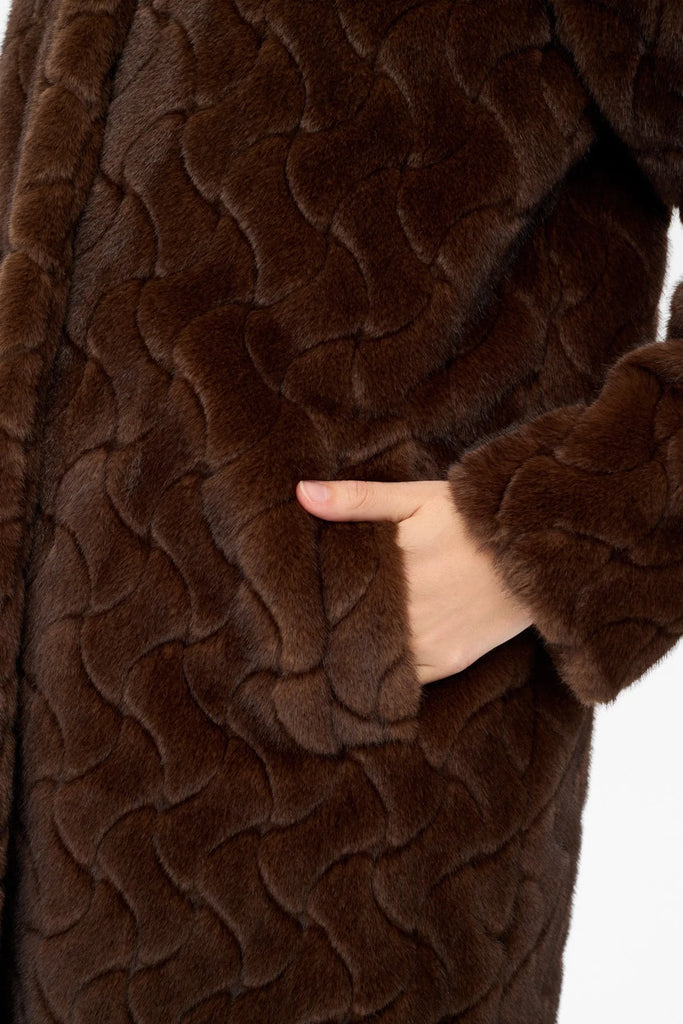 NÜMPH Zitta Fake Fur Coat