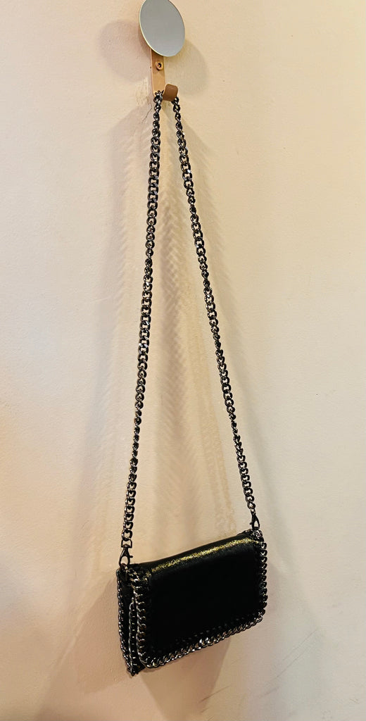 Hyper Leather Bag Black