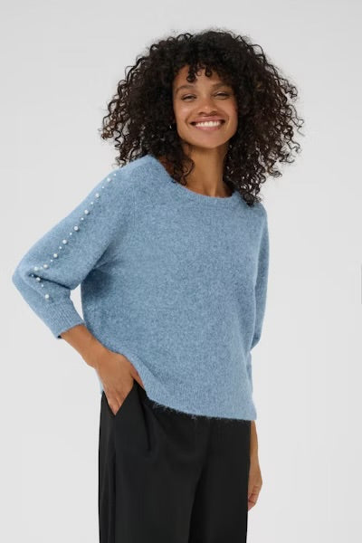 KA Betty Pullover Windward Blue