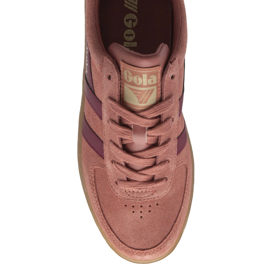Gola I2 Pink Suede Runners
