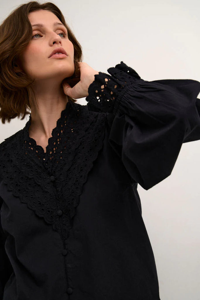 Karen By Simonsen Janelle Blouse Meteorite