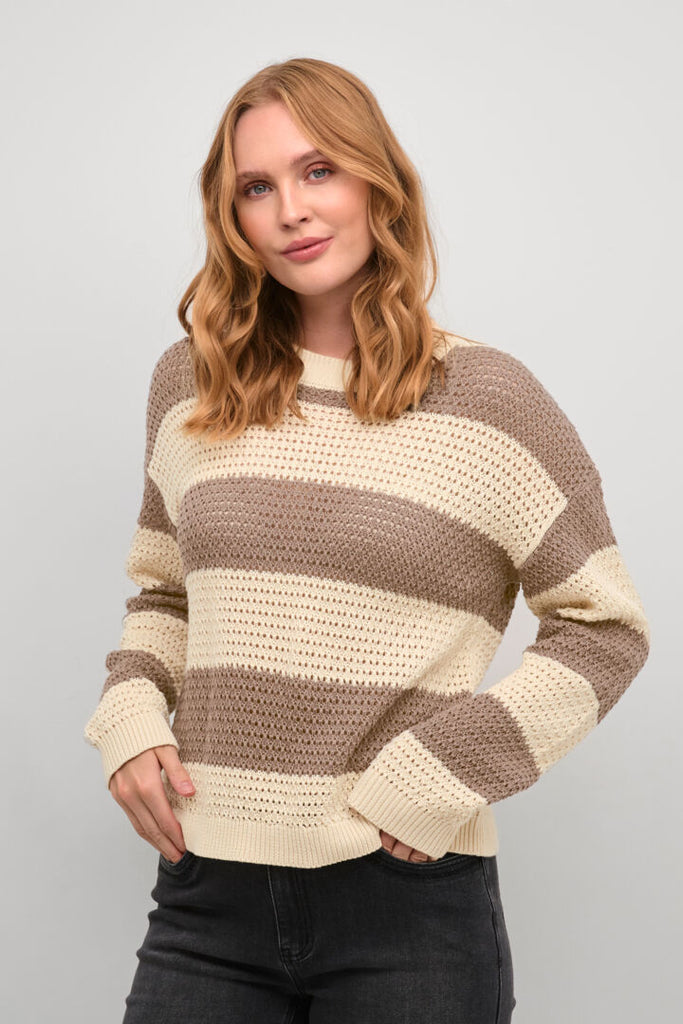 Culture Ceylan Brown Pullover