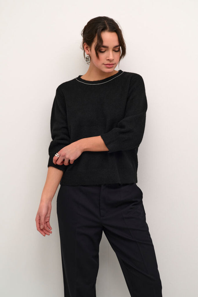 Kaffe Meridith Black Pullover