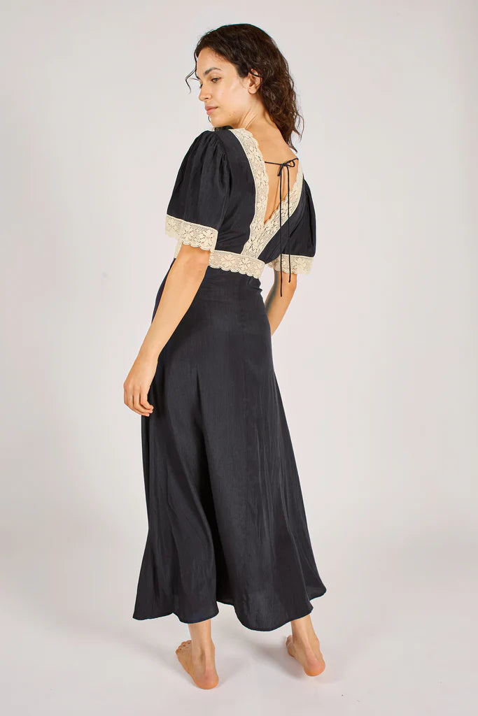 Traffic People Felicity Navy Dress