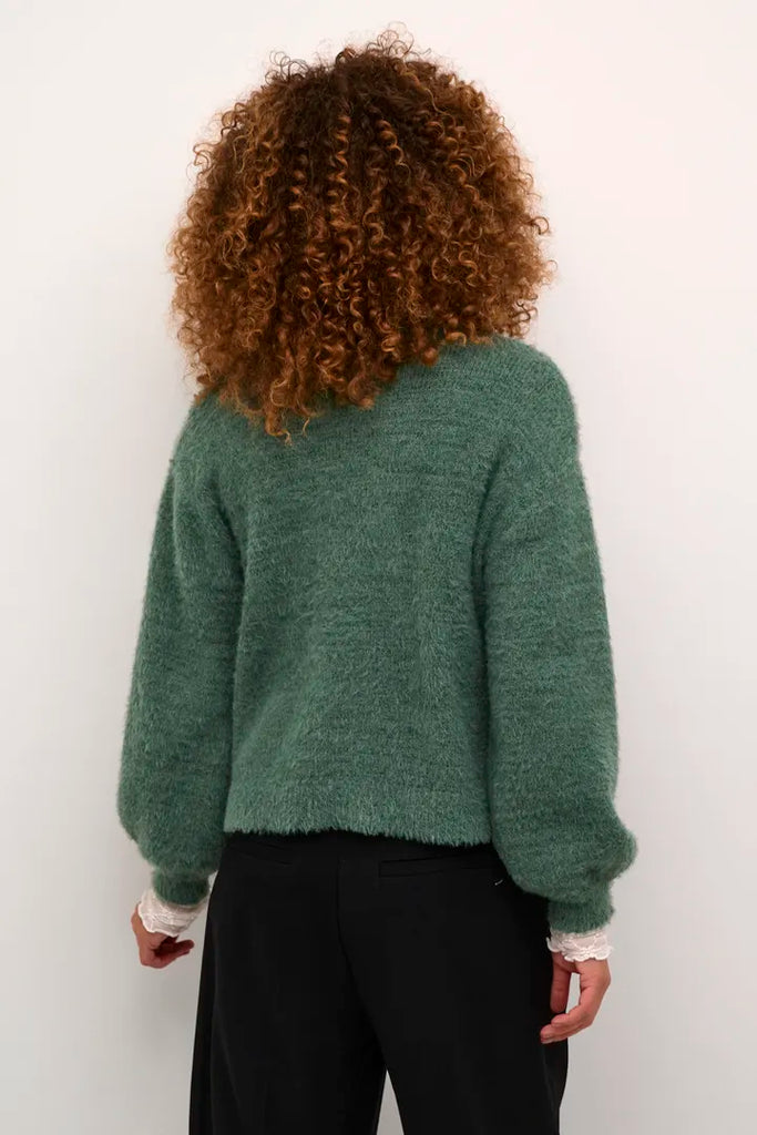 Kaffe Vilma Green Cardigan