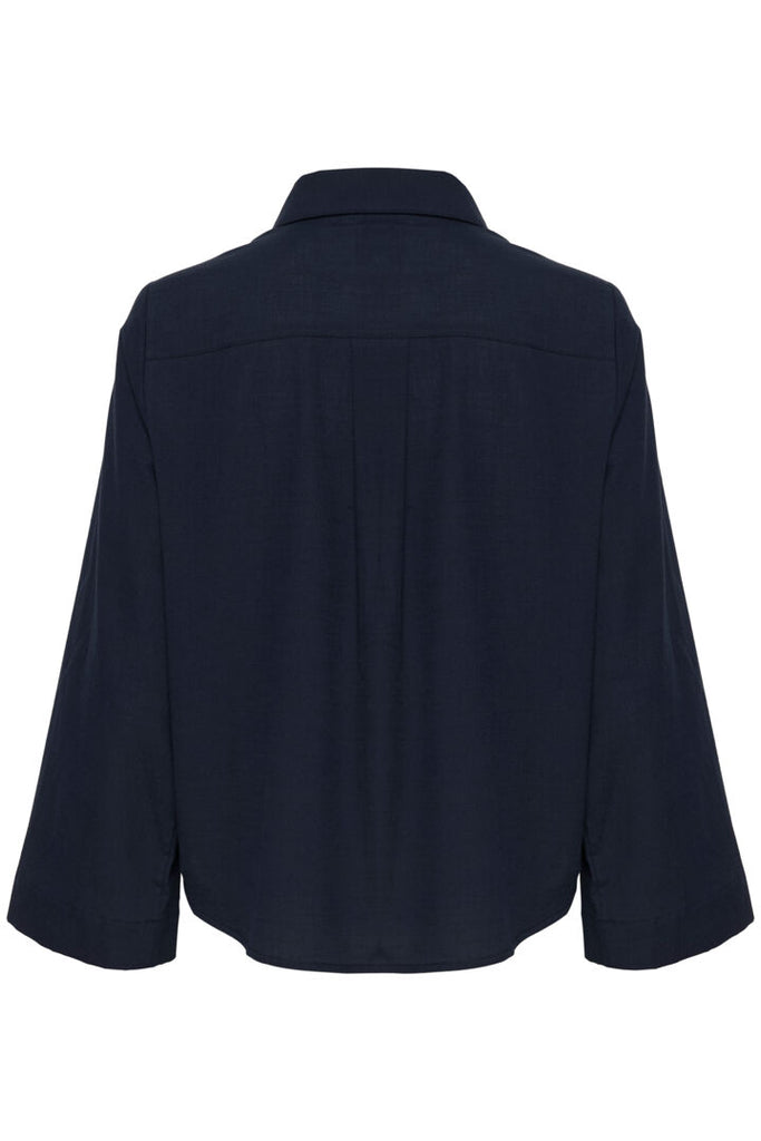 My Essential Wardrobe Zenia Skye Shirt Navy