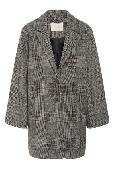 Kaffe Vivian Checked Jacket