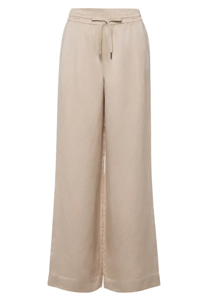 Marc Aurel Pants On Shimmering Linen