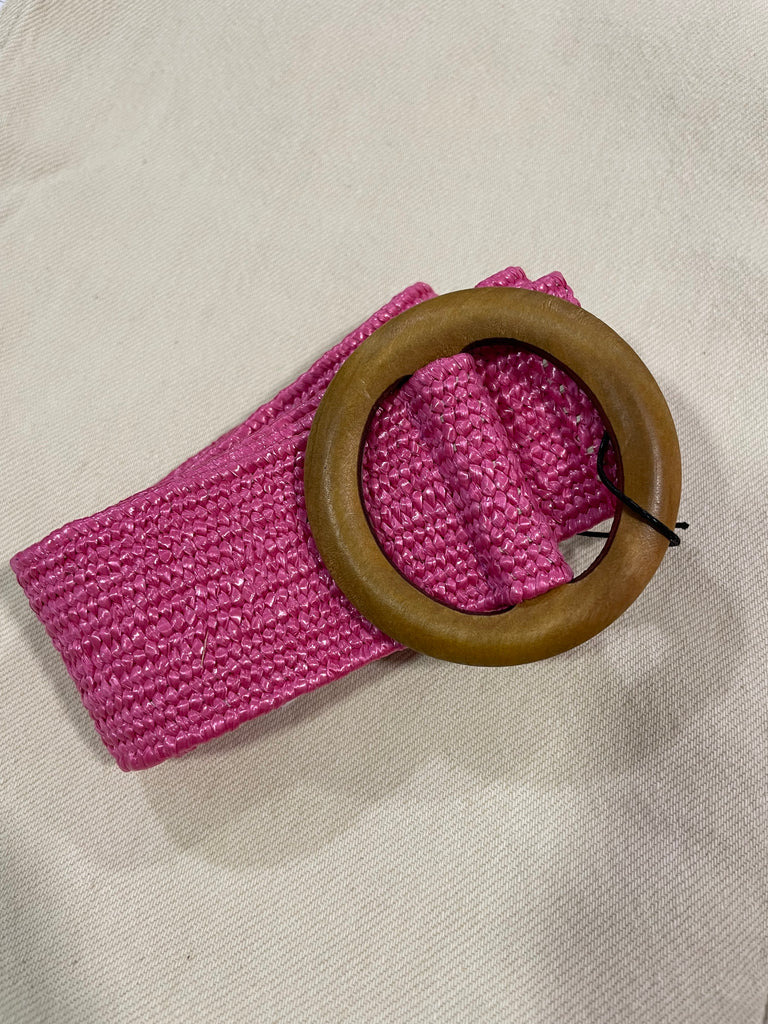 Smashed Lemon Pink Belt