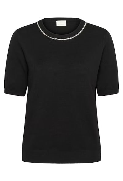 KA Carly Knit Pullover Black