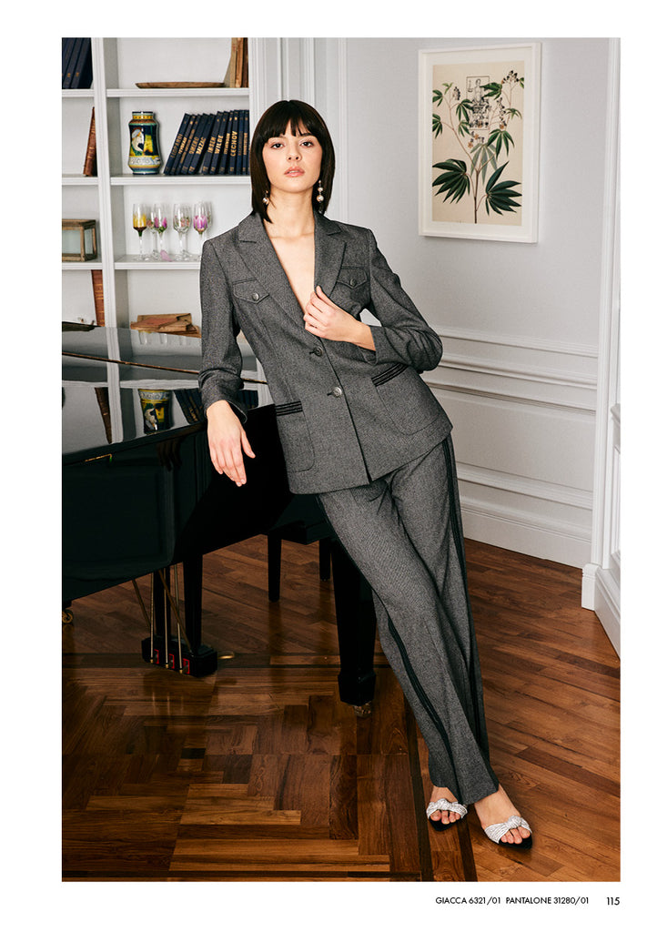 Fly Girl Grey Blazer