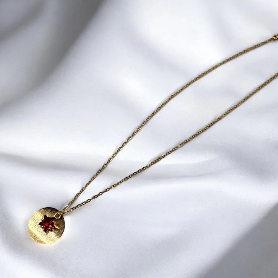 DI Star Pink Necklace