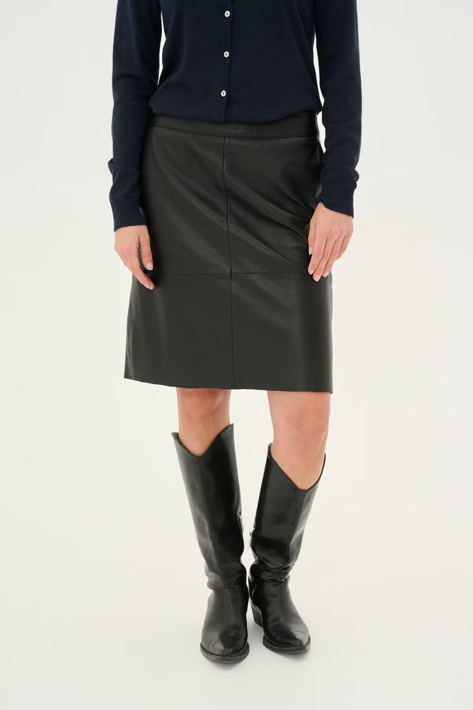 Culture Berta Leather Skirt
