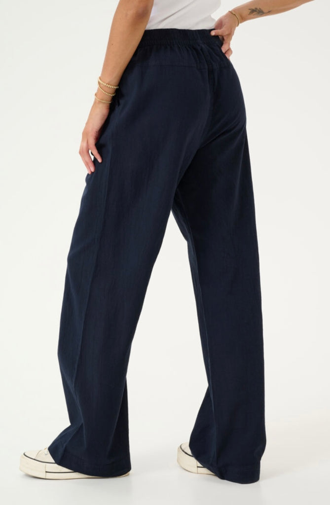 Kaffe Naya Navy Wide Pants