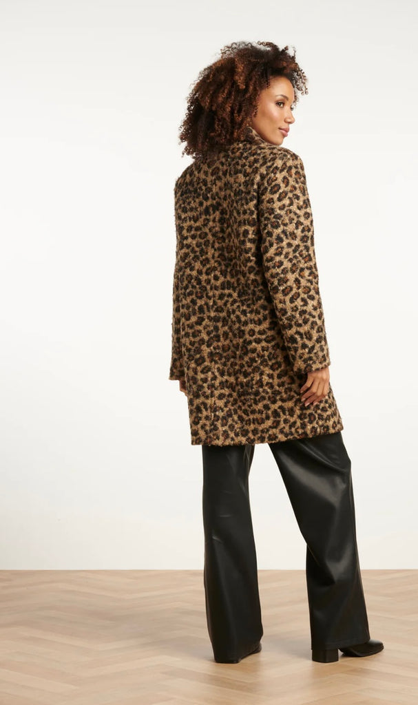 Smashed Lemon Camel Black Coat