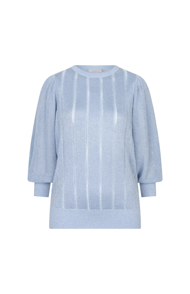 Esqualo Puff Sleeve Sweater