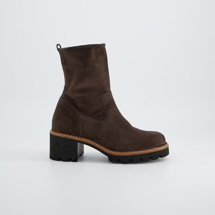 Paul Green I13 Suede Mocca Boots