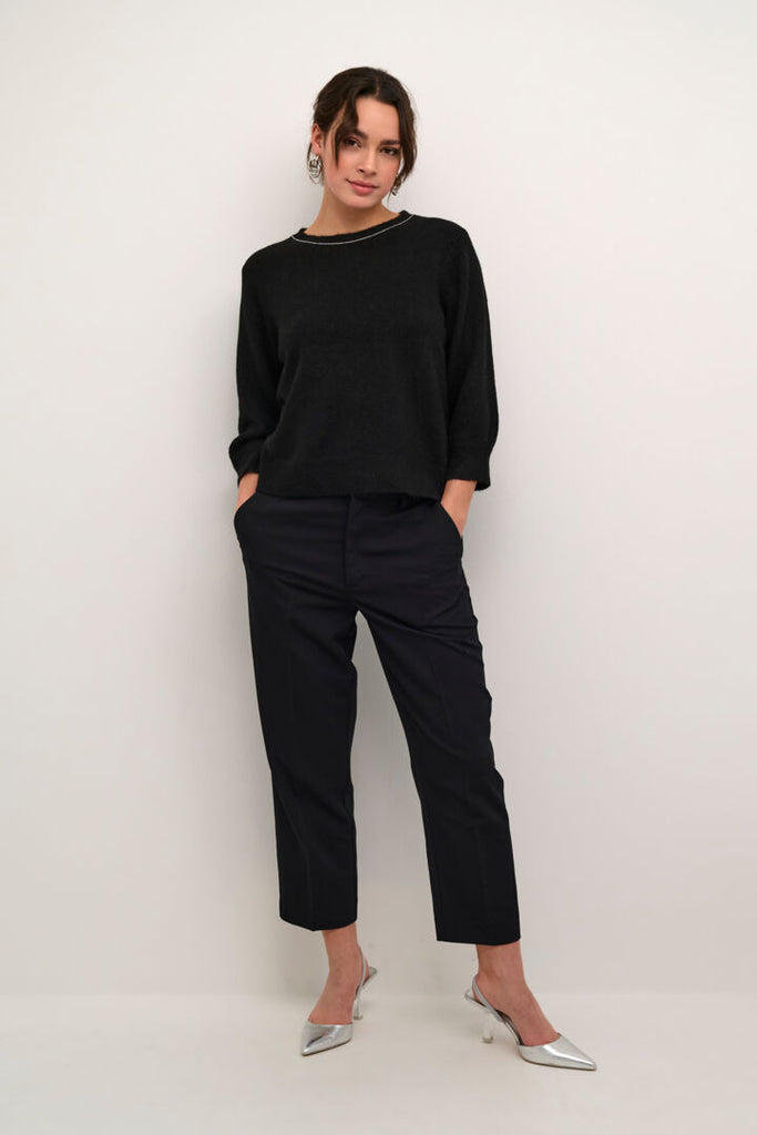 Kaffe Meridith Black Pullover