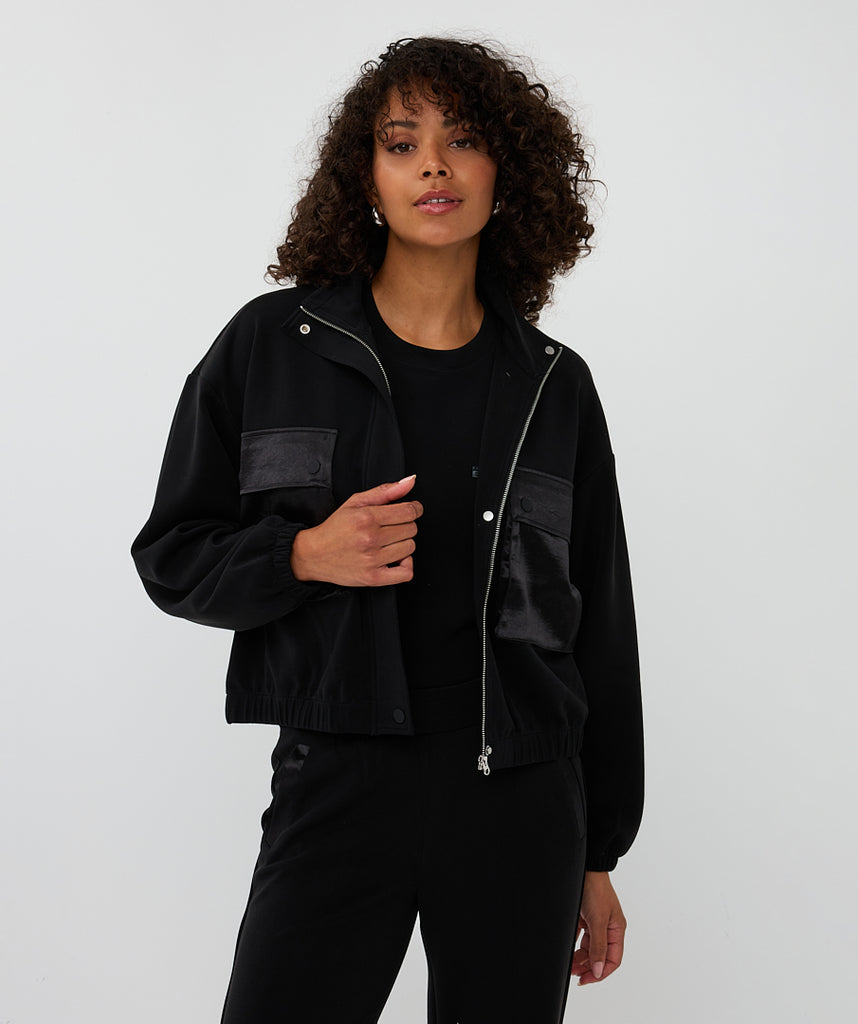 Esqualo Modal Bomber Black
