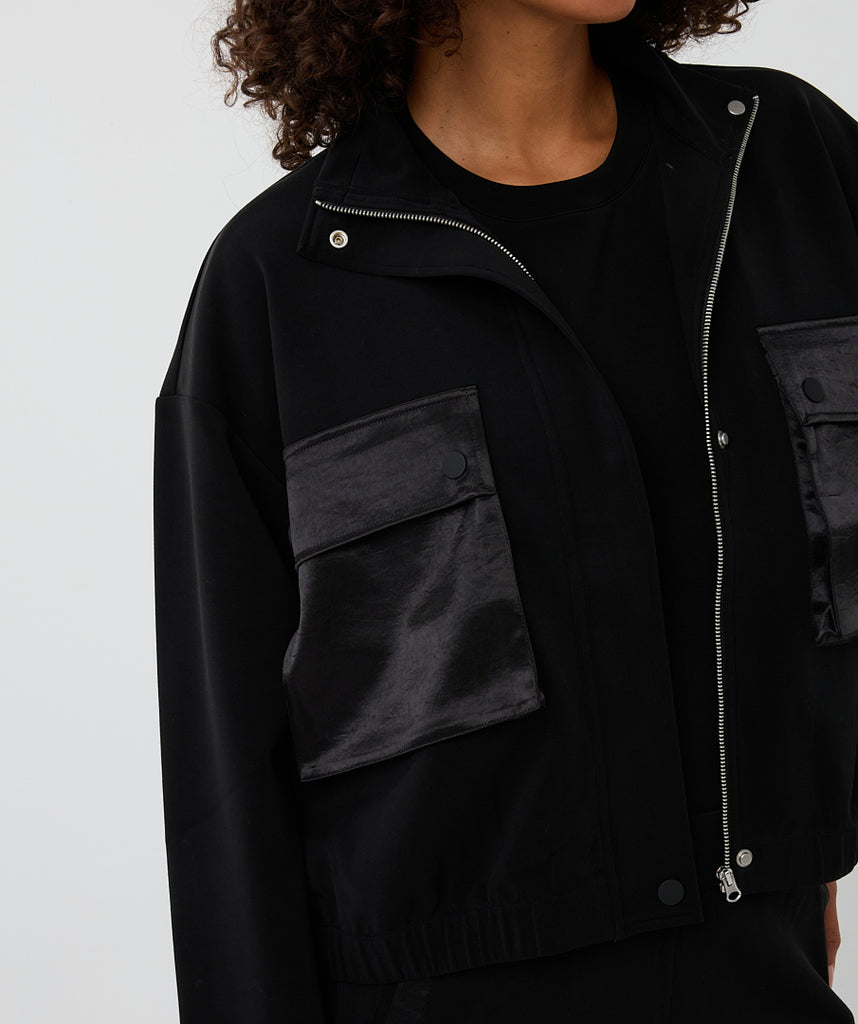Esqualo Modal Bomber Black
