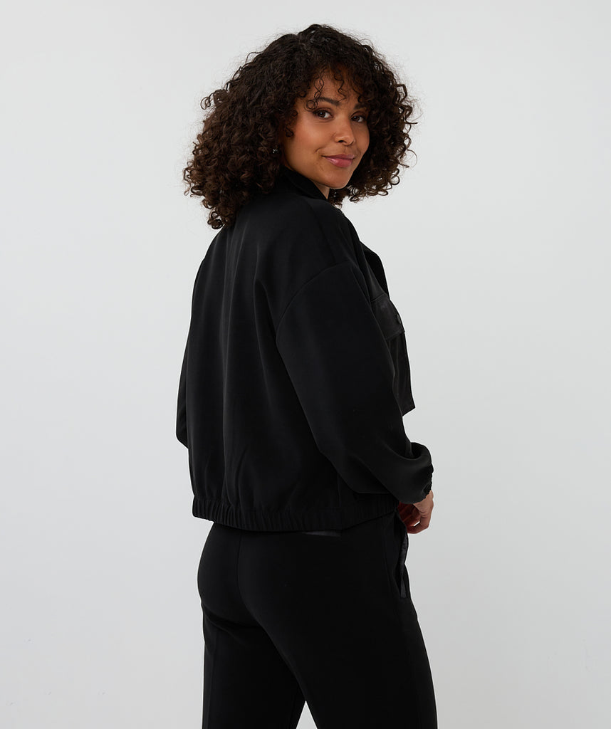 Esqualo Modal Bomber Black