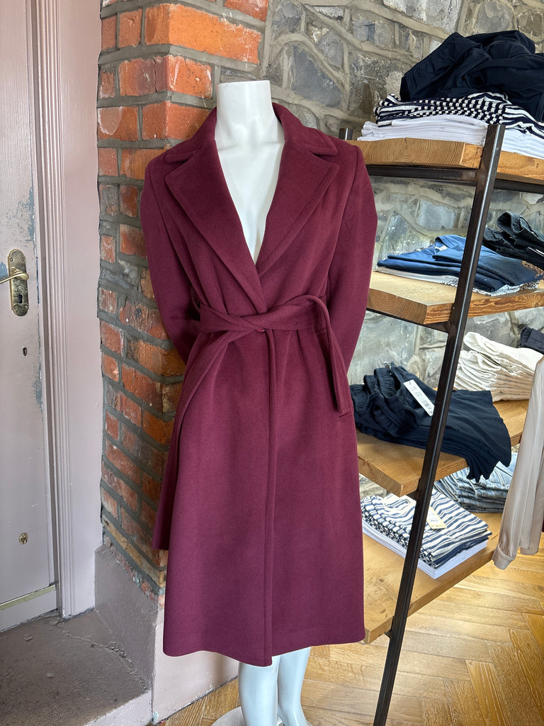 Fly Girl Cappotto Bordeaux Coat