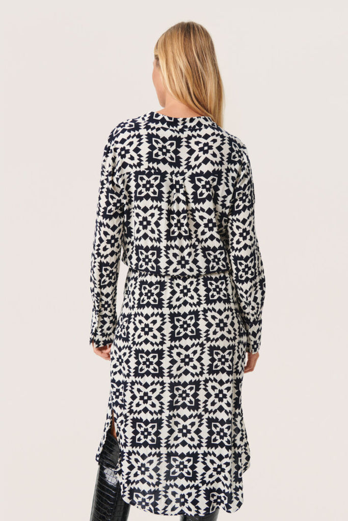 Soaked in Luxury Zaya Printed dress