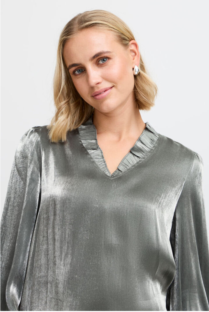 Fransa Yolanda Phantom Blouse