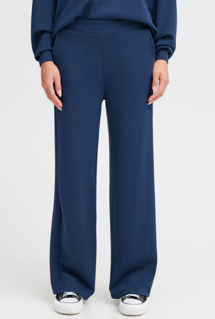 Fransa Aurora Pants Navy